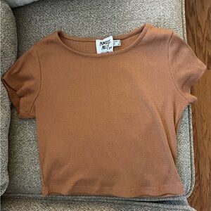 PRINCESS POLLY RIBBED TEE